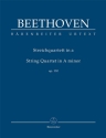 Streichquartett a-moll op.132 fr 2 Violinen, Viola und Violoncello Studienpartitur