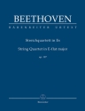 Streichquartett Es-Dur op.127  Studienpartitur