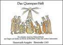 Das Quempas-Heft fr Gesang, Blockflte (Violine o.a.) und Klavier (Hausmusik-Ausgabe) Partitur und Stimmen,  Neuausgabe 2015