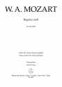 Regina coeli - KV 276 (321b) Chorpartitur, Urtextausgabe GemCh-SATB