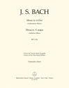 Missa - BWV 234 Stimme(n), Urtextausgabe Fag/Vc/KB