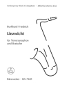 Friedrich, Burkhard Liezwicht - Spielpartitur(en) Sax-T/Va