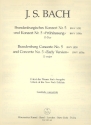 Brandenburgisches Konzert D-Dur BWV1050 (BWV1050a) fr Flte, Violine, Cembalo und Orchester Cembalo solo