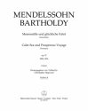 Mendelssohn Bartholdy, Felix Meeresstille und glckliche Fahrt Ouvertre Stimme(n), Urtextausgabe V2