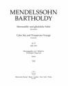 Mendelssohn Bartholdy, Felix Meeresstille und glckliche Fahrt Ouvertre Stimme(n), Urtextausgabe Va