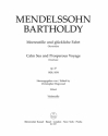 Mendelssohn Bartholdy, Felix Meeresstille und glckliche Fahrt Ouvertre Stimme(n), Urtextausgabe Vc