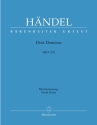 Dixit Dominus HWV232 fr Soli, gem Chor und Streichorchester Klavierauszug