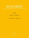 Lieder Band 9 fr Gesang (hoch) und Klavier Partitur,  praktische Ausgabe