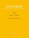 Lieder Band 9 fr Gesang (mittel) und Klavier Partitur,  praktische Ausgabe