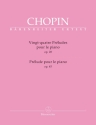 24 Prludes op.28 pour piano