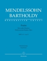 Non nobis Domine op.31 MWVA9 op.31 fr Soli, gem Chor und Orchester Klavierauszug (dt/la)