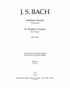 Matthus-Passion - BWV 244b Stimme(n), Urtextausgabe V2 /1