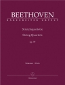 Streichquartette op.59  Stimmen