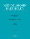 Sinfonie a-Moll Nr.3 op.56 fr Orchester Partitur