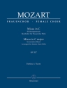 Missa C-Dur KV317 fr Soli, Frauenchor und Orchester Partitur