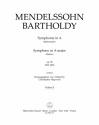 Mendelssohn Bartholdy, Felix Symphonie - Stimme(n), Urtextausgabe V2