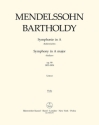 Mendelssohn Bartholdy, Felix Symphonie - Stimme(n), Urtextausgabe Va