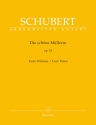 Die schne Mllerin op.25 D795 fr Gesang (tiel) und Klavier praktische Ausgabe