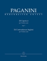 24 Capricci op.1  und  24 Contradanze inglesi fr Violine