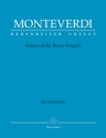 BA8794-86  C.Monteverdi, Vespro della Beata Vergine  Basso continuo