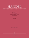 Te Deum fr Cannons HWV281 fr gem Chor und Orchester Partitur (en)