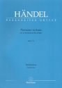 Parnasso in festa per gli sponsali di Teti e Peleo HWV73 fr Soli, gem Chor und Orchester Klavierauszug (it)