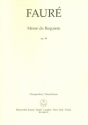 Messe de Requiem op.48 (Fassung von 1900) fr Soli, gem Chor und Orchester Chorpartitur