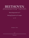 Streichquartett F-Dur op.135  Stimmen