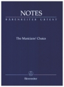 Notizbuch Notes - The Musician's Choice Umschlag Liszt dunkelblau (Mindestabnahme 10 Stk)