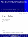 Strau (Sohn), Johann, Scherz Polka op. 72 RV 72 Orchester Partitur und Kritischer Bericht