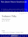 Strau (Sohn), Johann, Neuhauser Polka op. 137 RV 137 Orchester Partitur und Kritischer Bericht