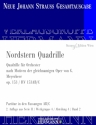 Strau (Sohn), Johann, Nordstern Quadrille op. 153 RV 153AB/C Orchester Partitur und Kritischer Bericht