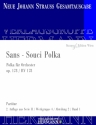 Strau (Sohn), Johann, Sans - Souci Polka op. 178 RV 178 Orchester Partitur und Kritischer Bericht