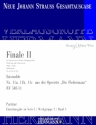 Strau (Son), Johann, Die Fledermaus - Finale II (Nr. 11) RV 503-11a Soli, Chor und Orchester Partitur