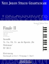 Strau (Son), Johann, Die Fledermaus - Finale II (Nr. 11) RV 503-11a Soli, Chor und Orchester Klavierauszug