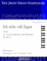 Strau (Sohn), Johann, Die Fledermaus - Ich stehe voll Zagen (Nr. 15)  Soli und Orchester Klavierauszug