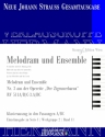 Strau (Sohn), Johann, Der Zigeunerbaron - Melodram und Ensemble (Nr.  Soli (SMez2TB), Chor und Orchester Klavierauszug