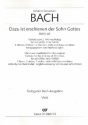 Dazu ist erschienen der Sohn Gottes Kantate Nr.40 BWV40 Viola