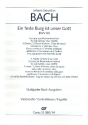 Ein feste Burg ist unser Gott BWV80 fr Soli, gem Chor, Blser, Streicher, Bc Violoncello/Kontrabass/Fagott