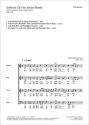 Erfreute Zeit im neuen Bunde Soli ATB, Coro SATB, 2 Ob, 2 Cor, Vl solo, Str, Org CH CP