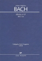 Messe F-Dur BWV233 fr Soli, gem Chor und Orchester Studienpartitur