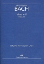 Missa G-Dur BWV236 fr Soli (SATB), gem Chor und Orchester Klavierauszug