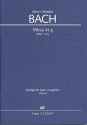 Messe g-Moll BWV235 fr Soli, gem Chor und Orchester Studienpartitur