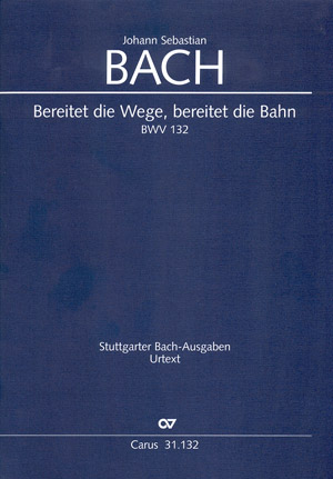 Bereitet die Wege bereitet die Bahn BWV79 fr Soli, gem Chor, Ob,Fag, 2 Vl, Va und Bc Partitur