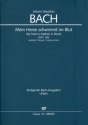 Mein Herze schwimmt im Blut (Leipziger Fassung) Kantate Nr.199 BWV199 Studienpartitur (dt/en)