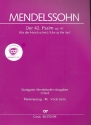 Wie der Hirsch schreit op.42 Psalm 42 fr Soli, gem Chor und Orchester Klavierauszug XL (dt)