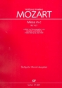 Messe c-Moll KV427 fr Soli, gem Chor und Orchester Partitur,  broschiert