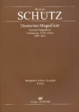 Deutsches Magnificat SWV494a (vollstndig erhaltene Frhfassung) fr 8 Stimmen (Doppelchor) und Bc Partitur (dt)