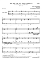 Was mein Gott will, das g'scheh allzeit BWV111 Soli SATB, Coro SATB, 2 Ob, 2 Vl, Va, Bc Orgelstimme