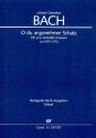 O du angenehmer Schatz aus BWV197a fr Alt, 2 Flten, Fagott (Violoncello) und Bc Studienpartitur (dt)